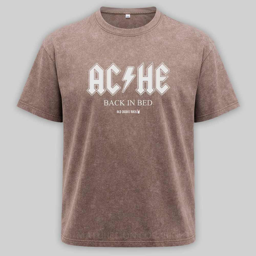 Maturelion ACHE - Back In Bed Washed T-shirt
