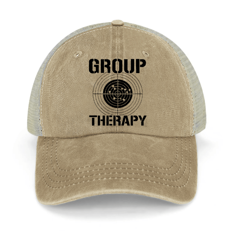 Group Therapy Washed Denim Trucker Hat