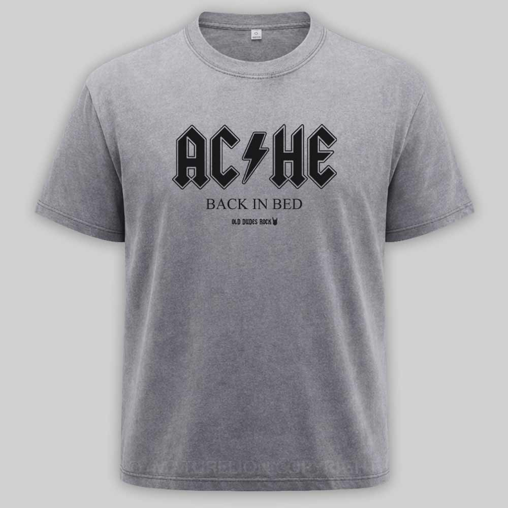 Maturelion ACHE - Back In Bed Washed T-shirt