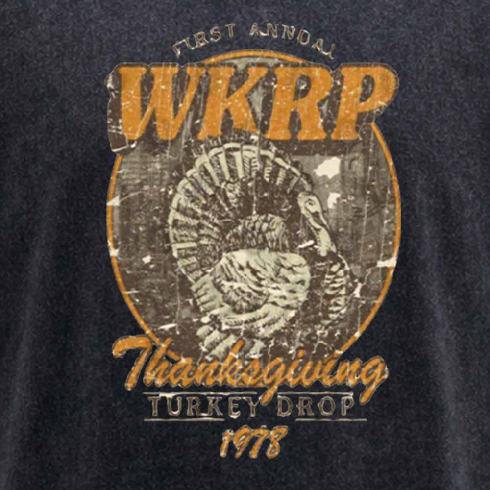 MaturelionWKRP Turkey Drop 1978 Washed T-shirt