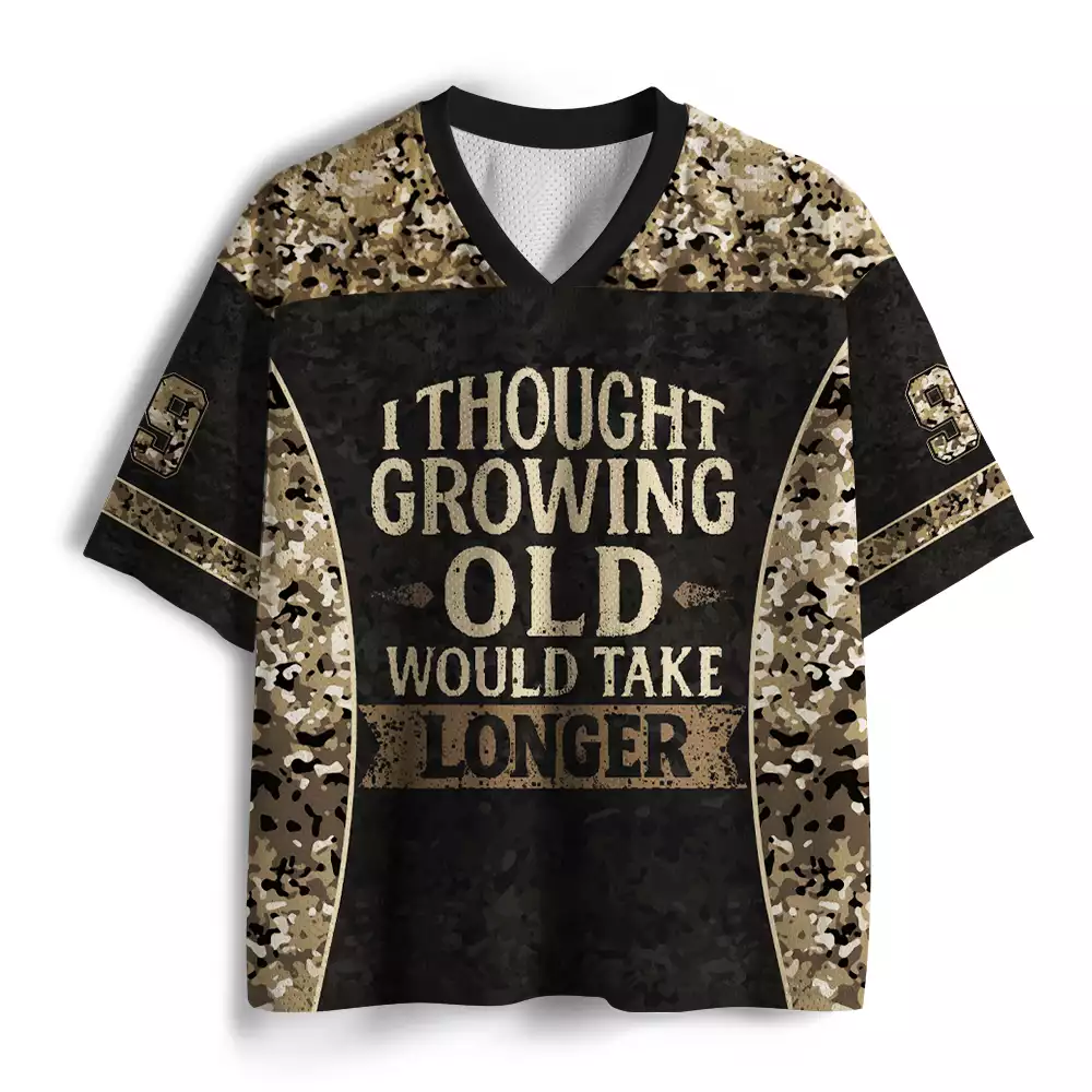 Maturelion I Thought Growing Old Would Take Longer Mesh Jersey