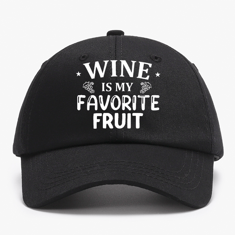Wine Is My Favorite Fruit Cap-Maturelion