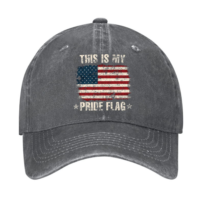This Is My Pride Flag Print Baseball Cap-Maturelion