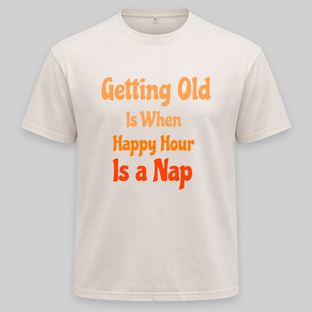 Maturelion Getting Old Washed T-shirt