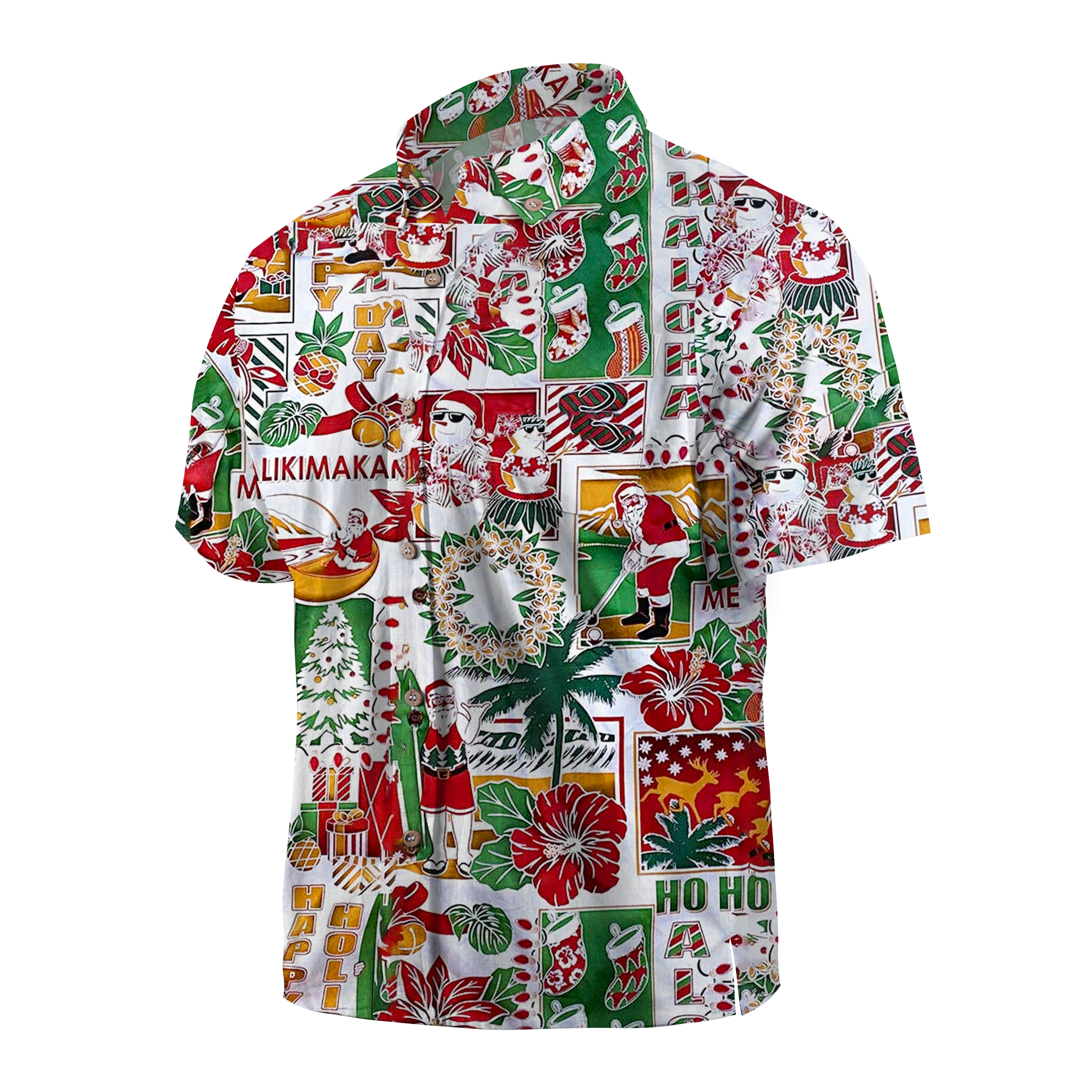 Maturelion Christmas Traditions Funny Hawaiian Shirt