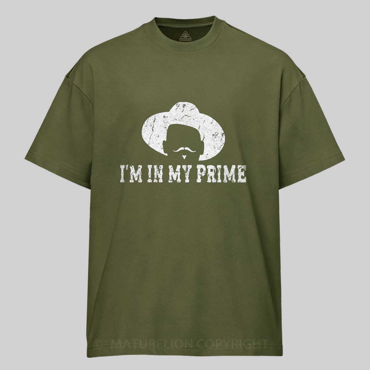 Maturelion Im In My Prime Funny Cotton T-shirt