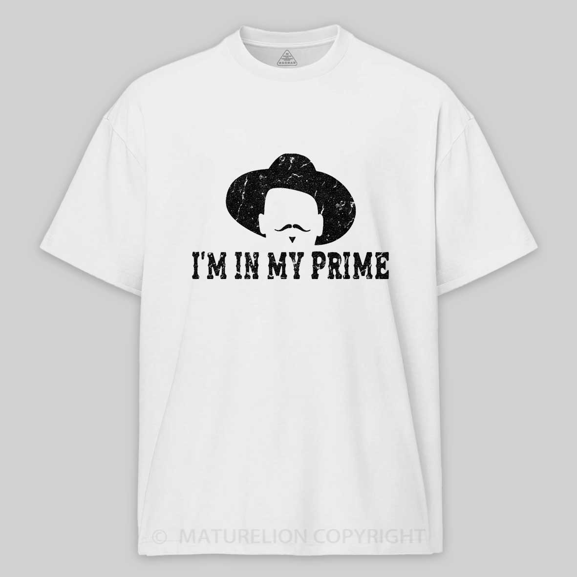 Maturelion Im In My Prime Funny Cotton T-shirt