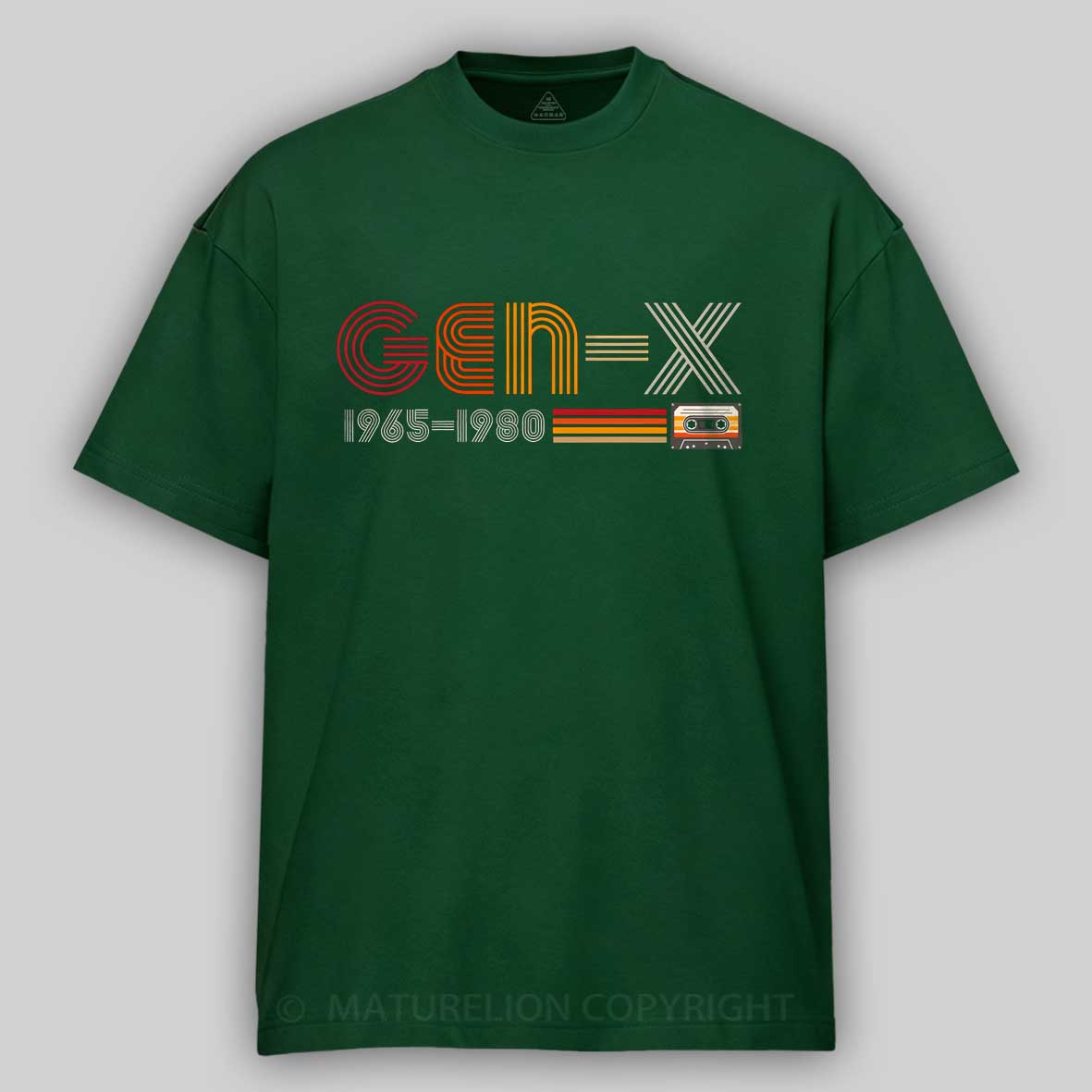 Maturelion Retro Gen X Cotton T-shirt