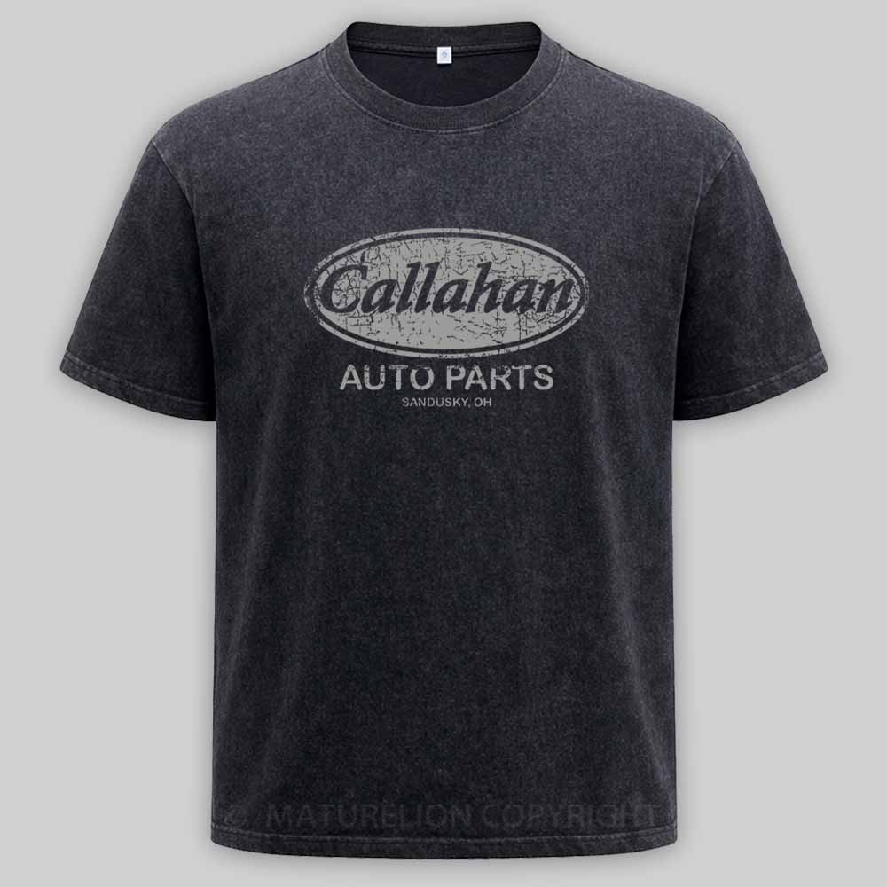 Maturelion CALLAHAN AUTO PARTS Washed T-shirt