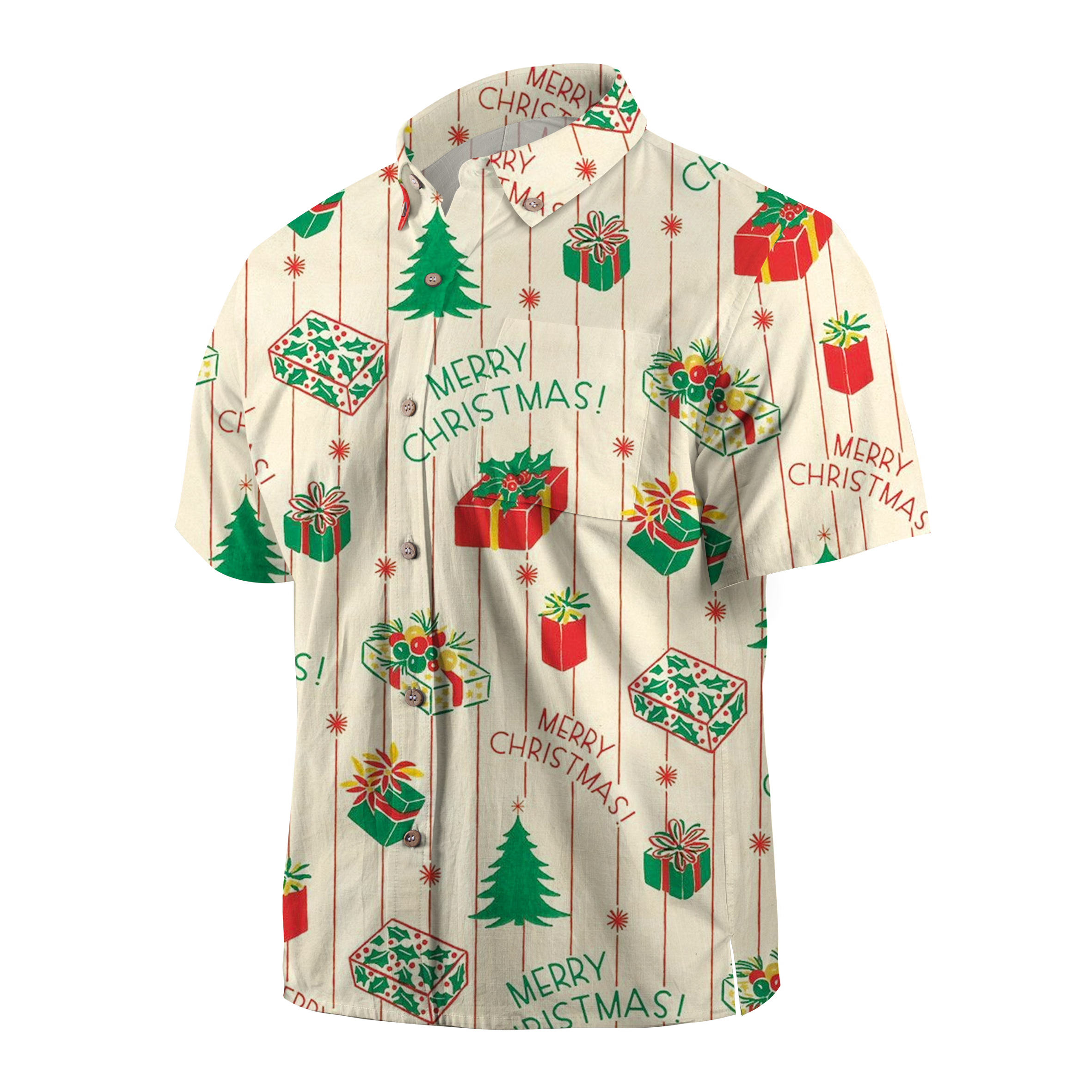 Maturelion Funny Christmas Gift Funny Hawaiian Shirt
