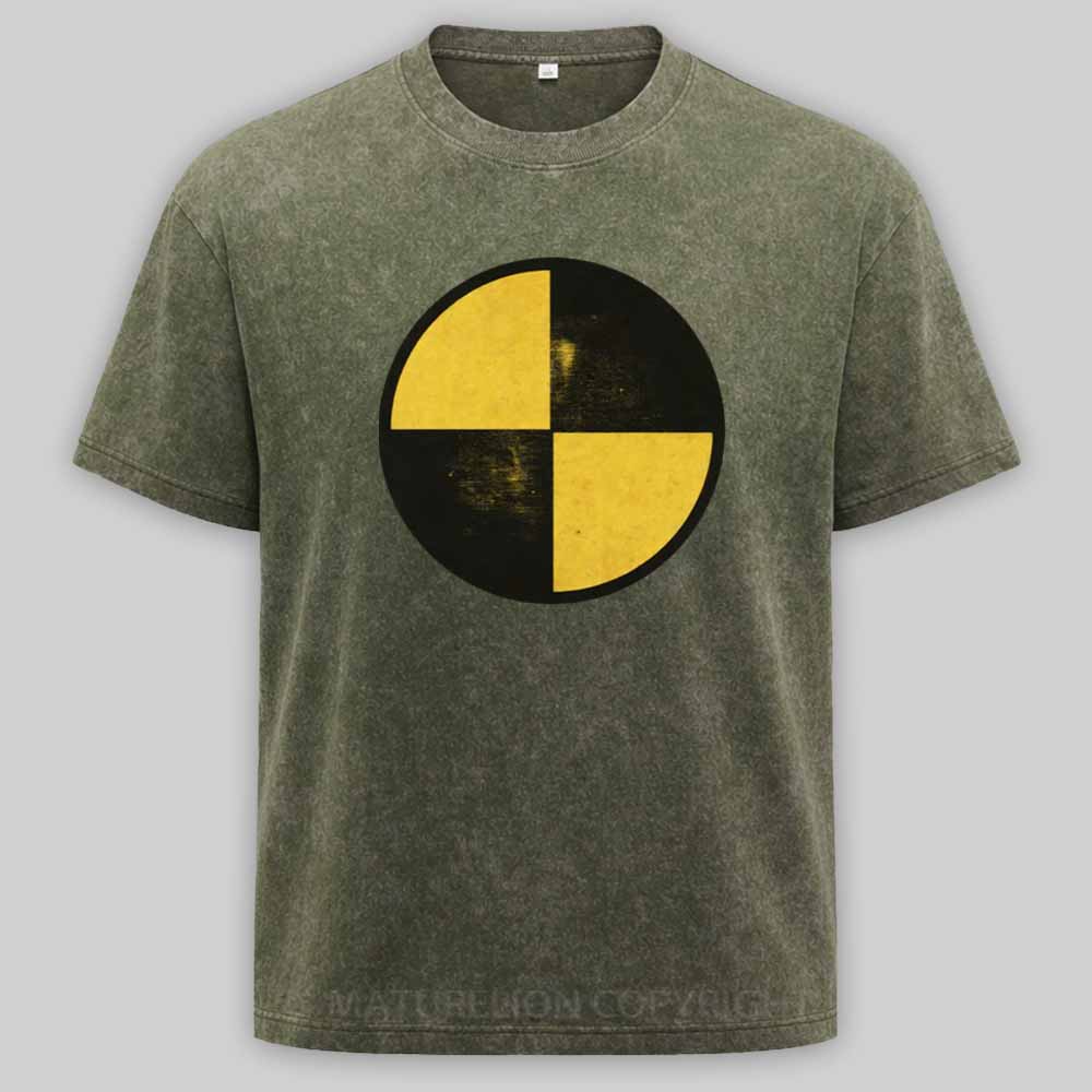 Maturelion Crash Test Dummy Icon Washed T-shirt