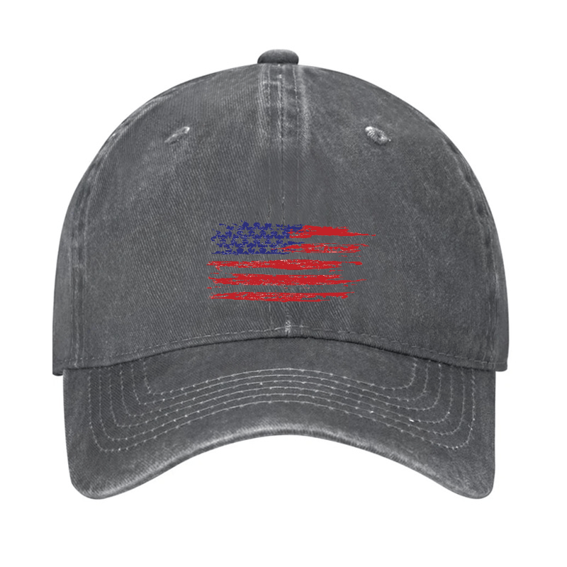 Colorful Flag Print Cap-Maturelion