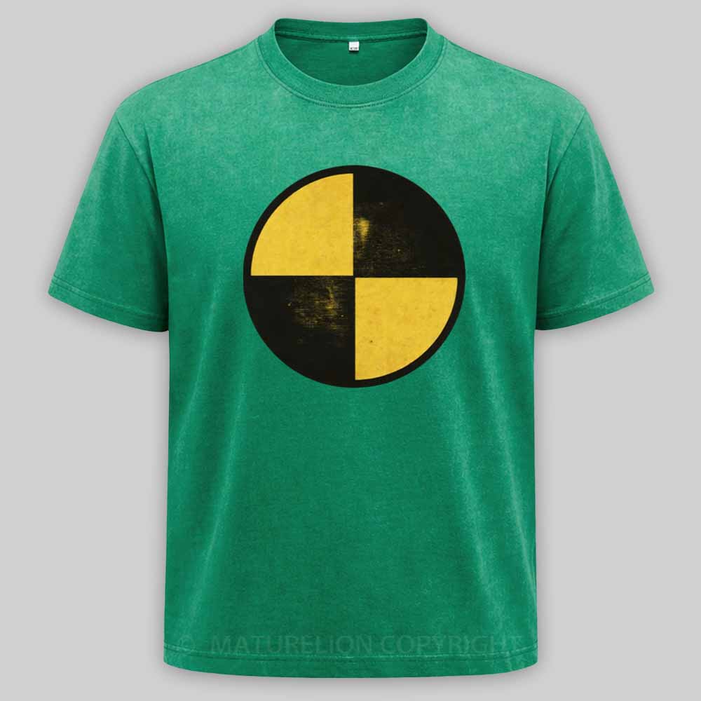 Maturelion Crash Test Dummy Icon Washed T-shirt