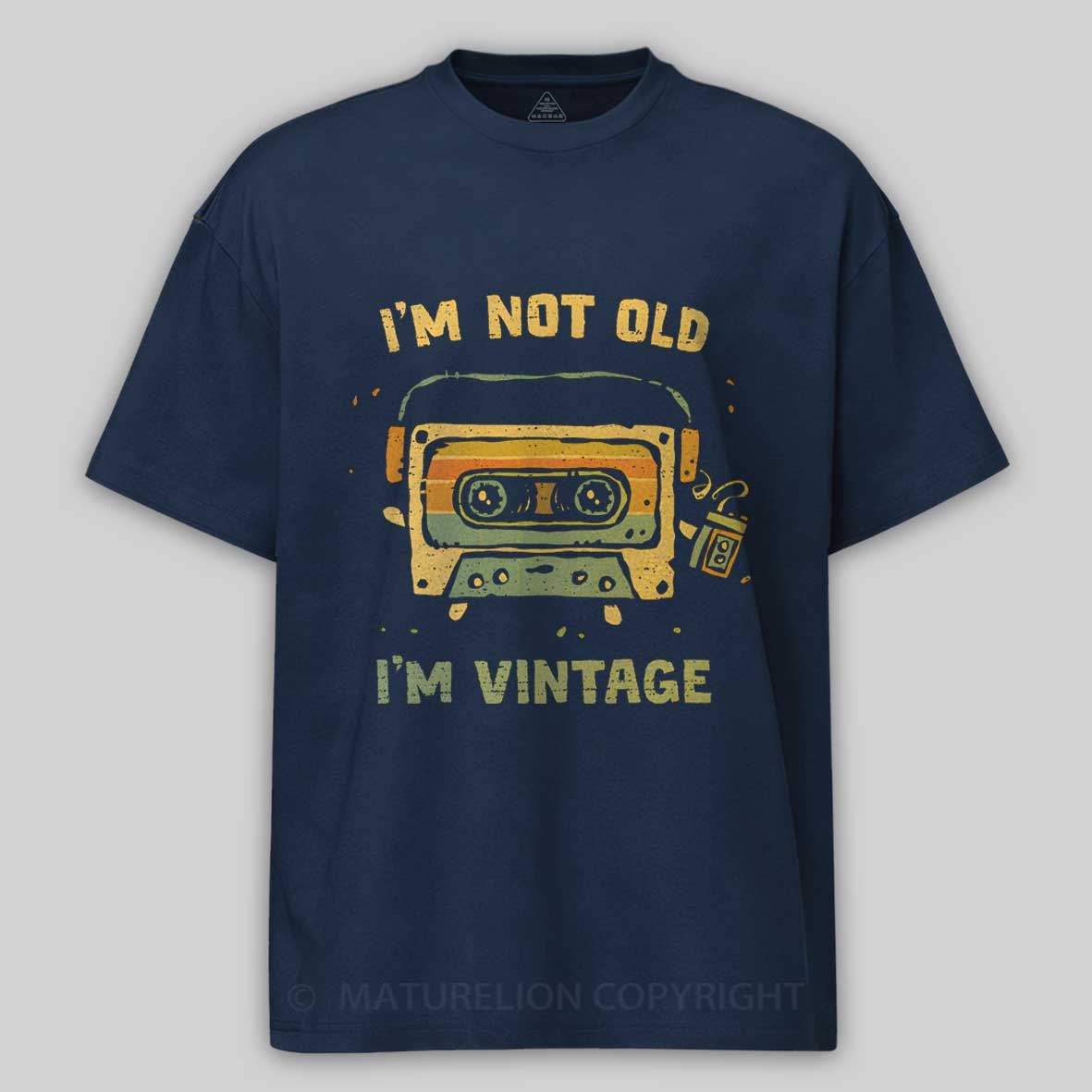 Maturelion I'm Vintage, Not Old Cotton T-shirt