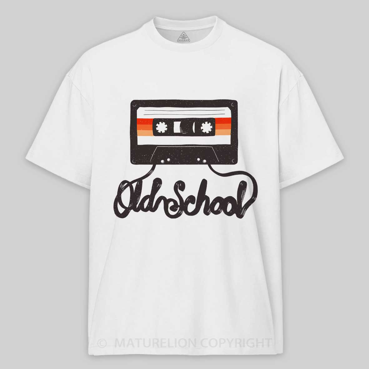 Maturelion Real Old School Cotton T-shirt