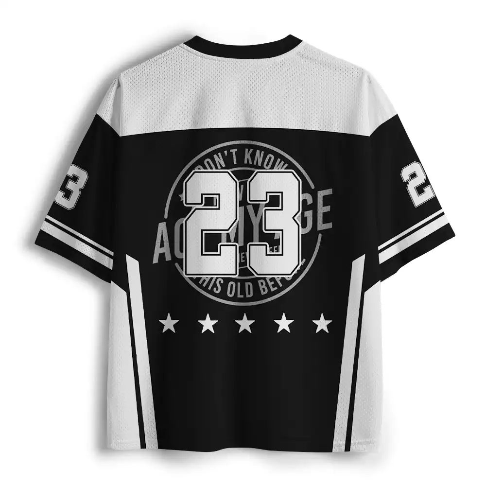 Maturelion Don't Know How To Act My Age Mesh Jersey