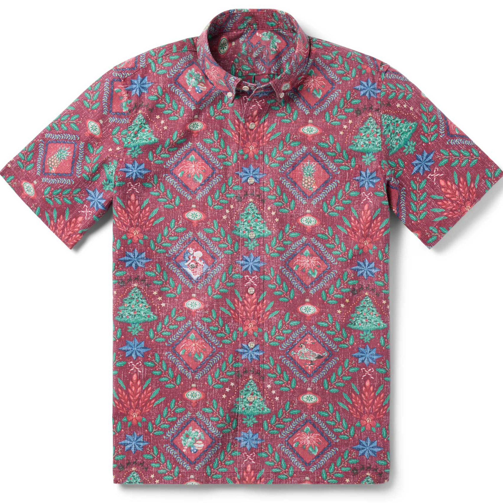 Maturelion Retro Christmas Joy Christmas Hawaiian Shirt