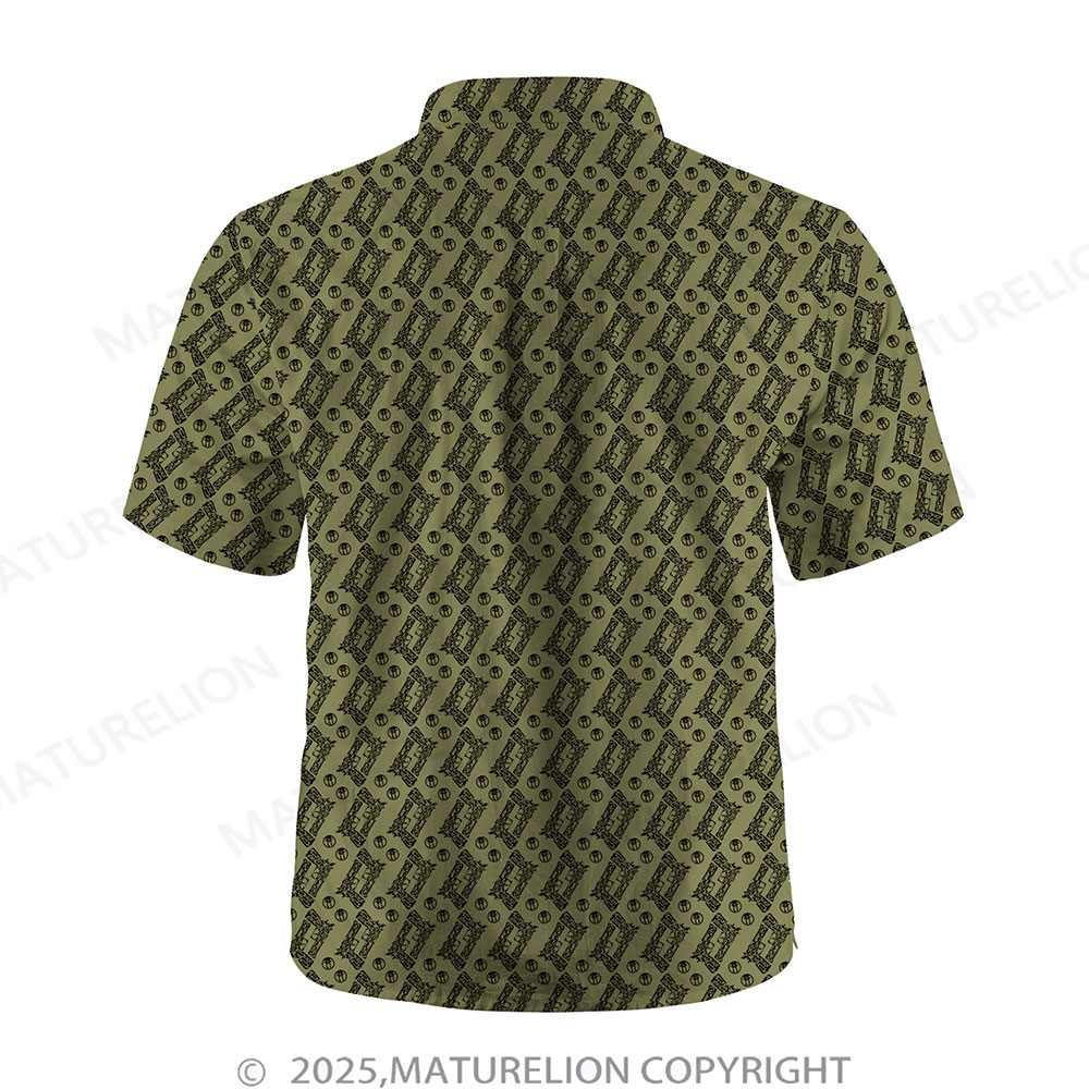 Maturelion Exotic Escape Button Up Shirt