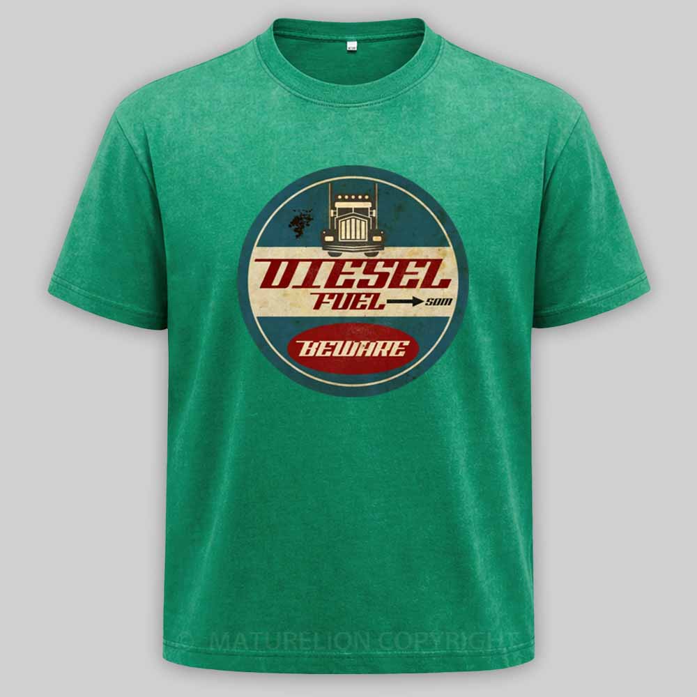 Maturelion Diesel Fuel Washed T-shirt