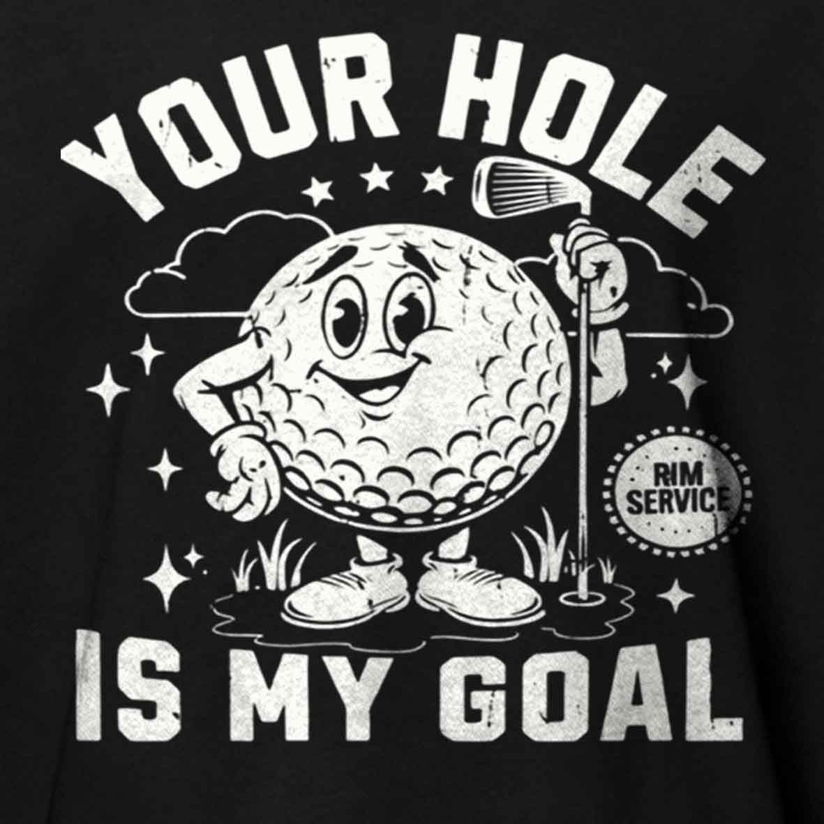 Maturelion Your Hole Is My Goal Cotton T-shirt