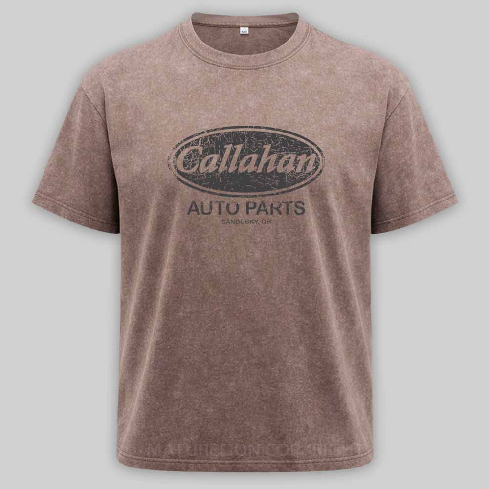 Maturelion CALLAHAN AUTO PARTS Washed T-shirt