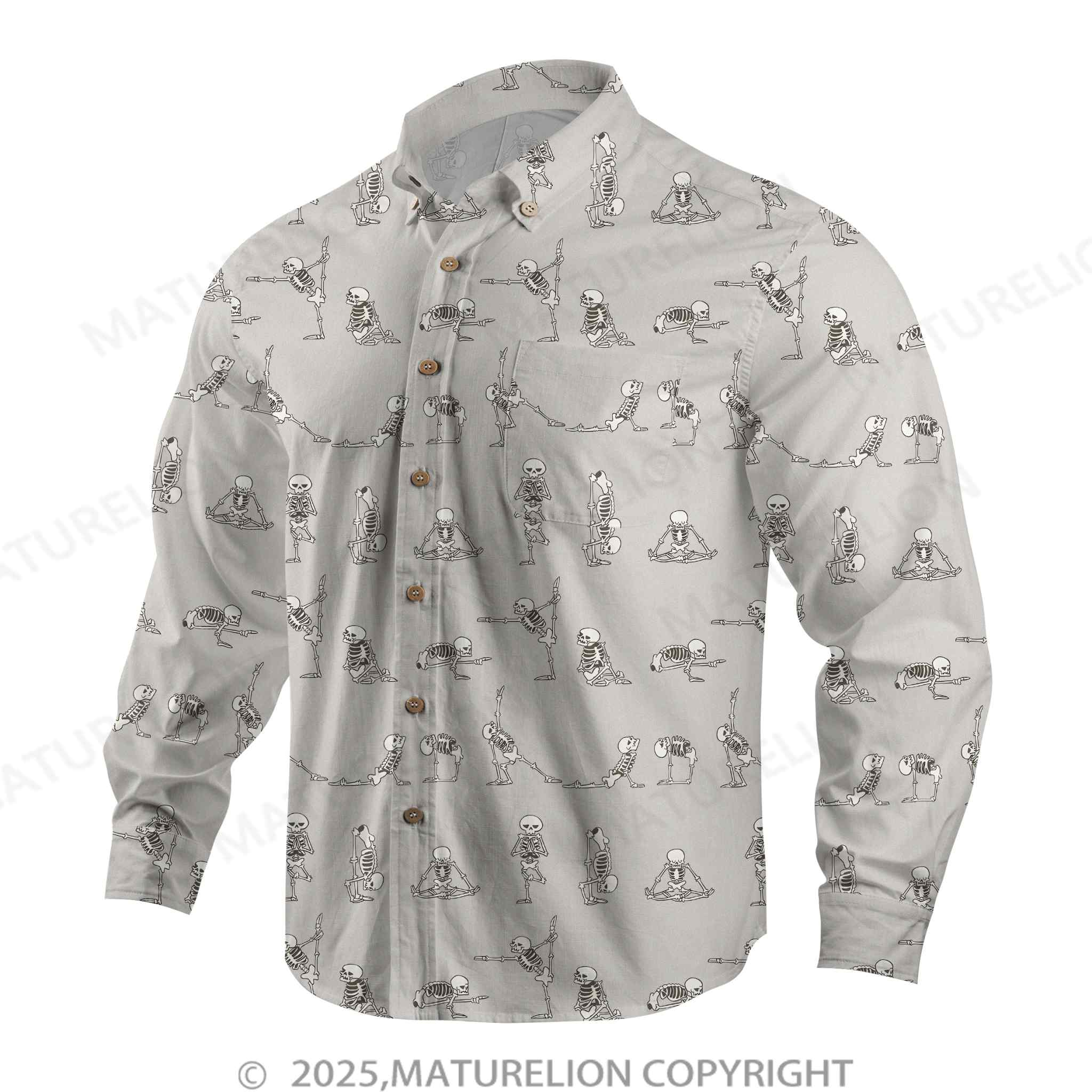 Maturelion Men's Button Pocket ShirtCatch the Sunset and Feel the Spark Hawaiian Shirt
