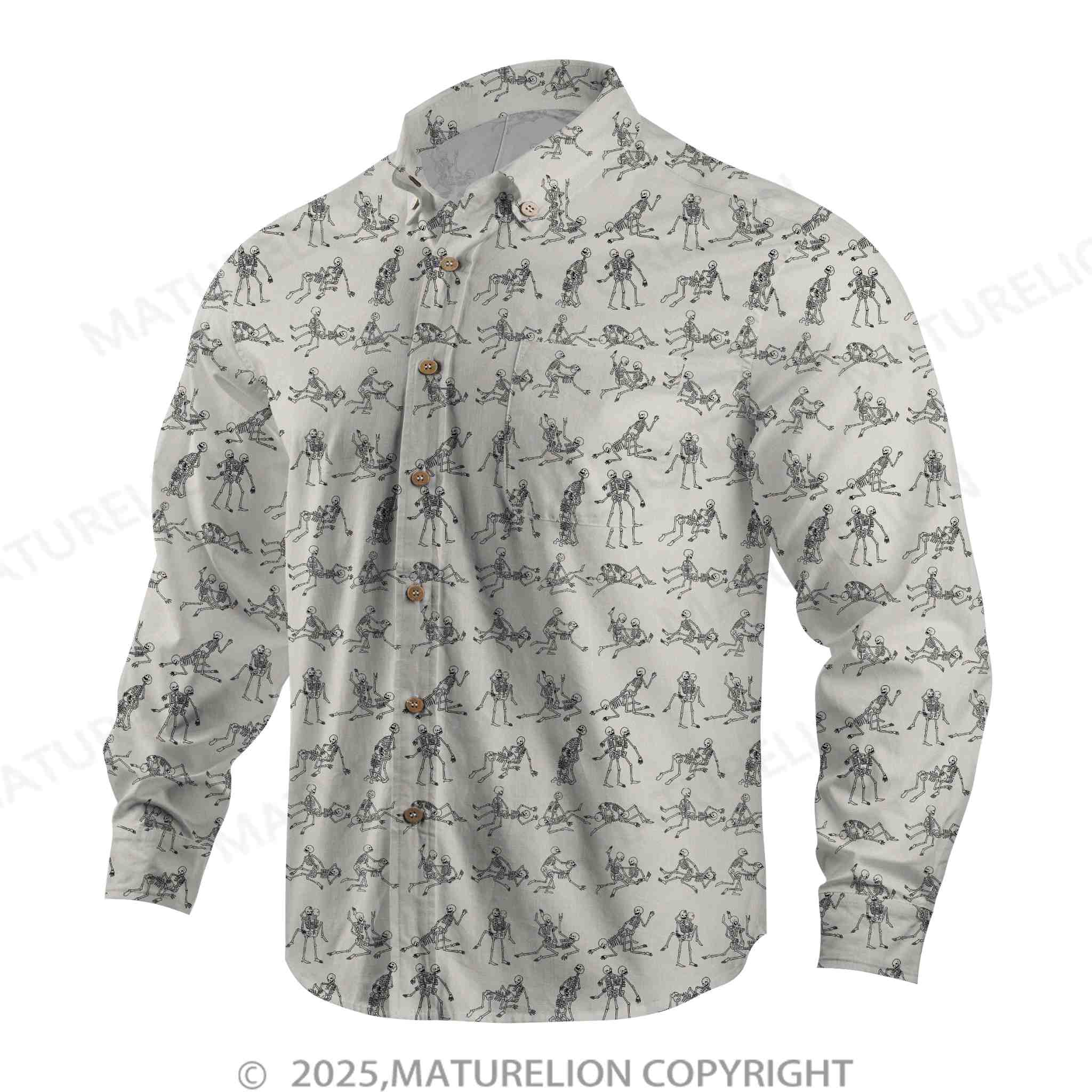 Maturelion Men's Button Pocket Shirt Tropical Nights Hotter Than the Sun Hawaiian Shirt