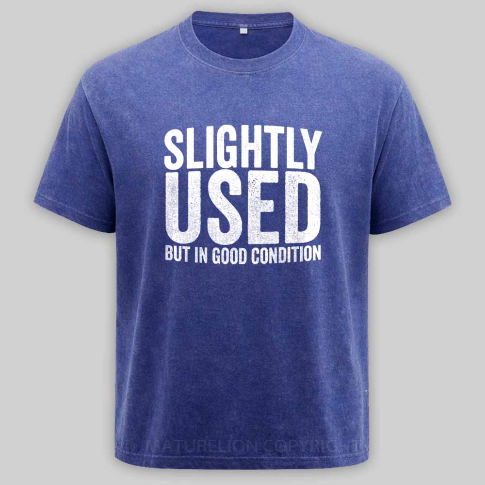 Maturelion Slightly Used But In Good Condition Washed T-shirt