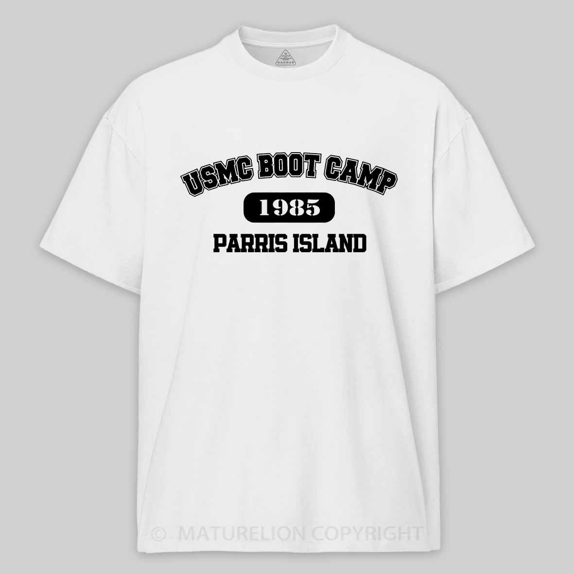 Maturelion Men's T-Shirt Boot Camp Cotton T-Shirt