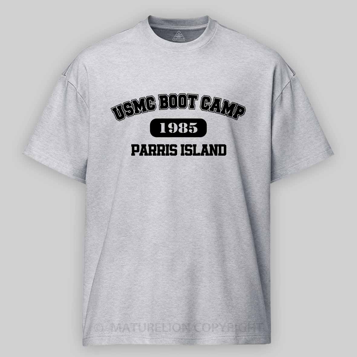 Maturelion Men's T-Shirt Boot Camp Cotton T-Shirt