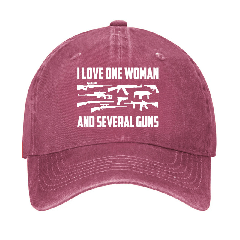 I Love One Woman & Several Guns Cap-Maturelion
