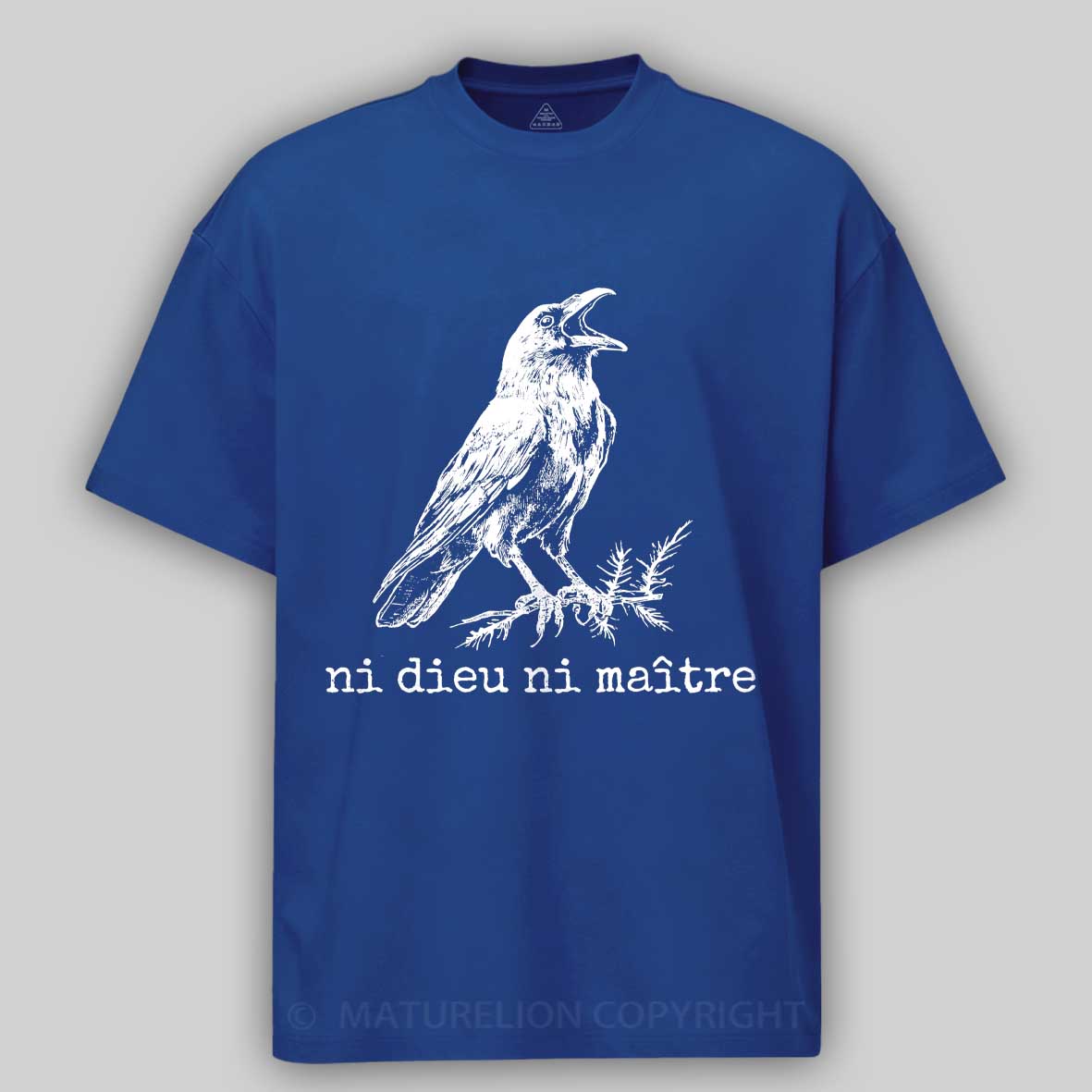 Maturelion Ni Dieu Ni Anti-Authoritarian Cotton T-shirt