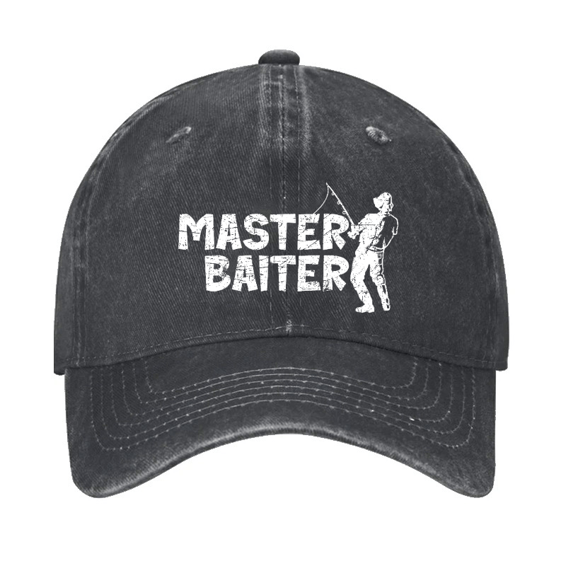 Master Baiter Fishing Baseball Cap -Maturelion