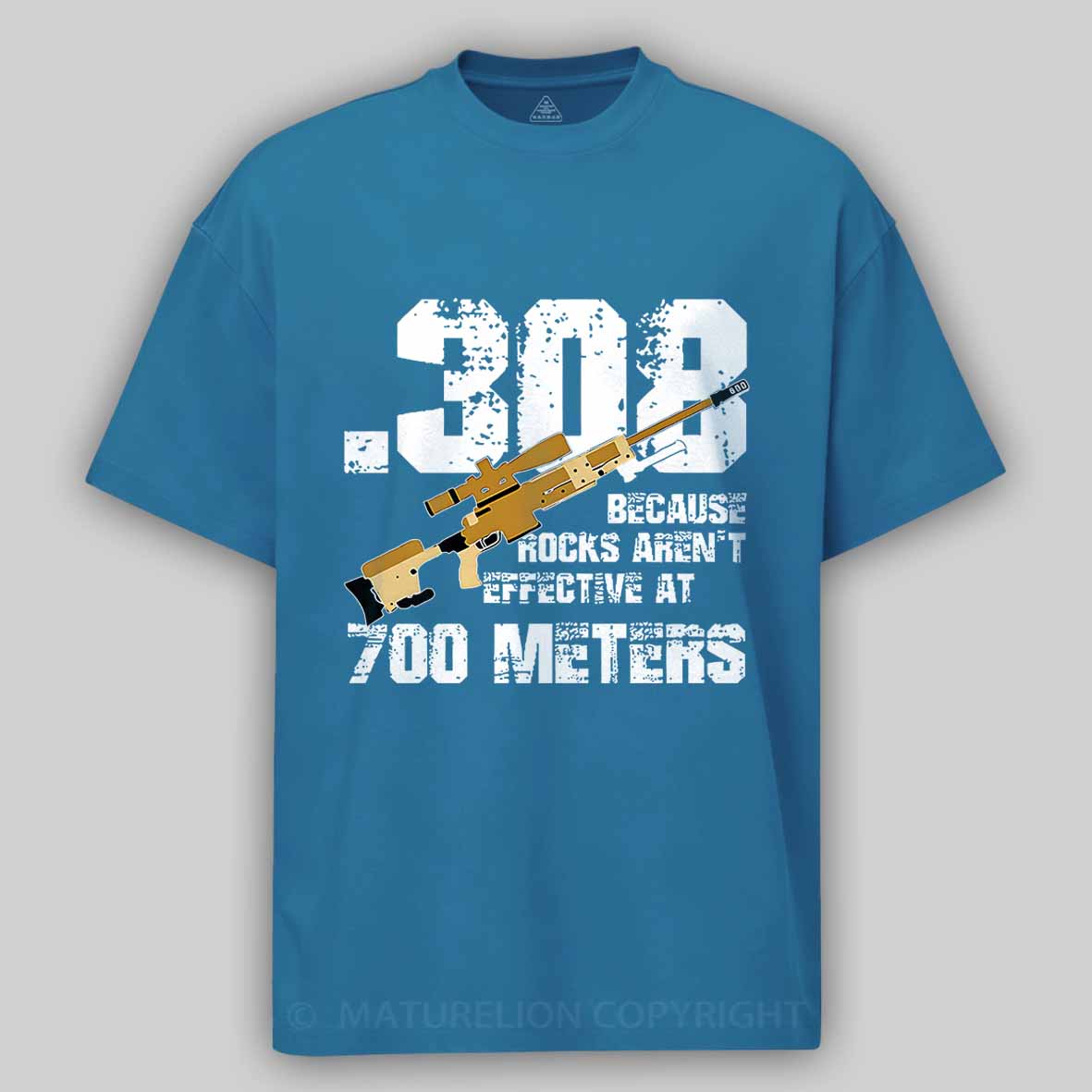 .308 Because Rocks Aren't Effective At 700 Meters