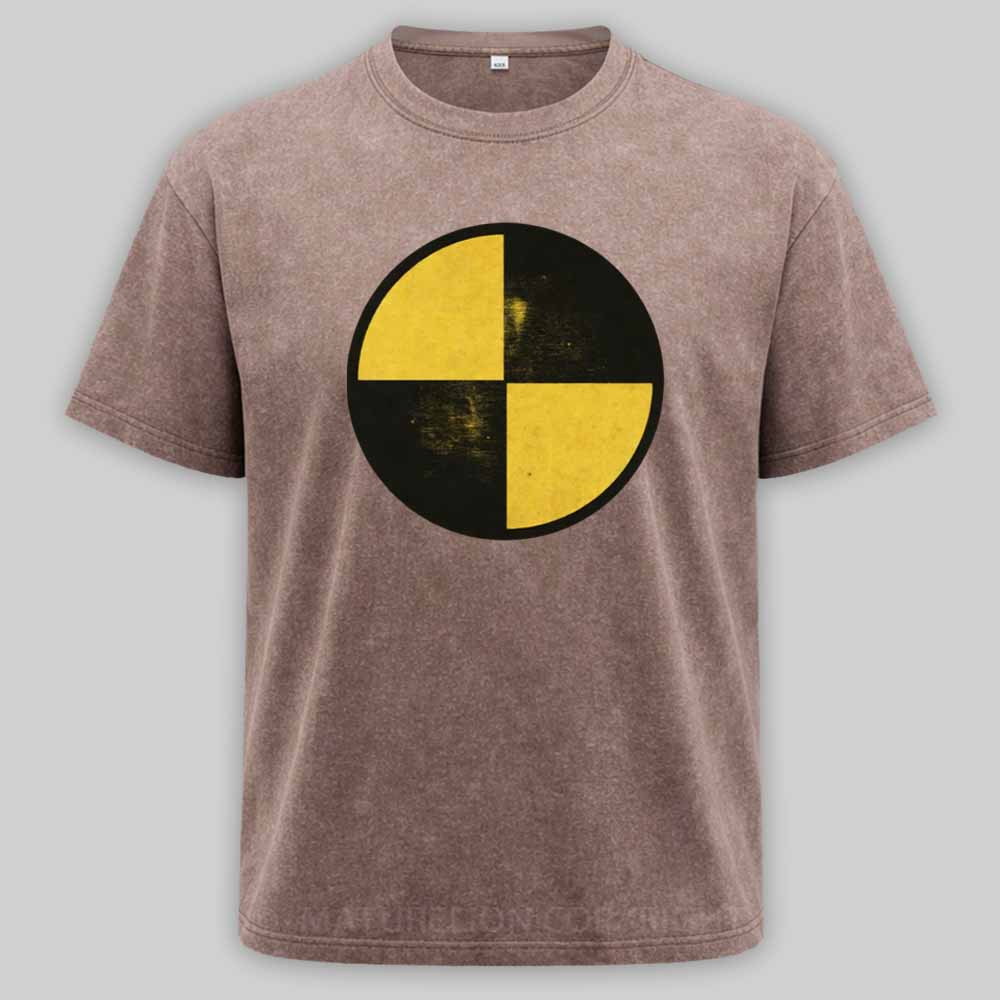 Maturelion Crash Test Dummy Icon Washed T-shirt