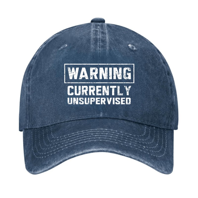 Warning Currently Unsupervised Cap-Maturelion