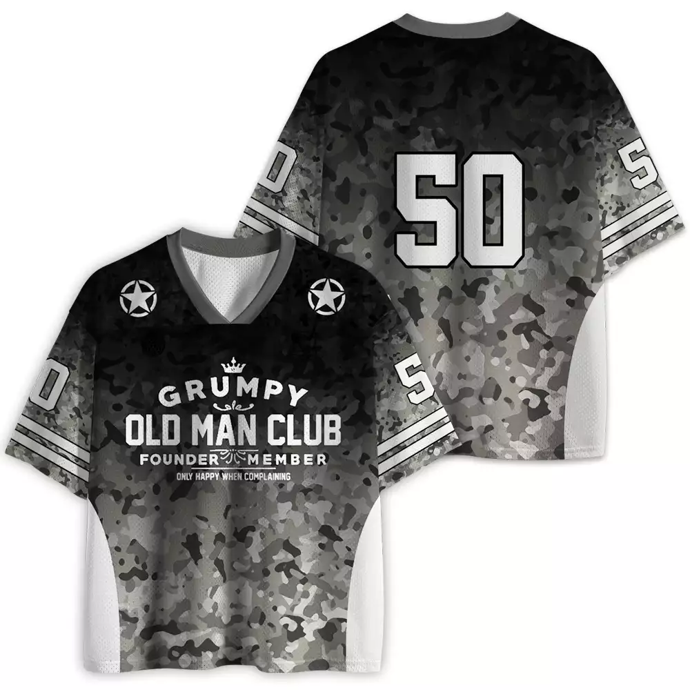 Maturelion Grumpy Old Man Club Mesh Jersey