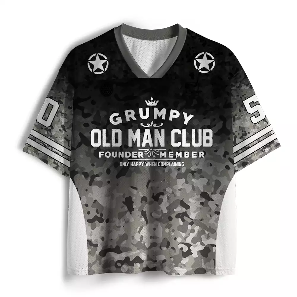 Maturelion Grumpy Old Man Club Mesh Jersey
