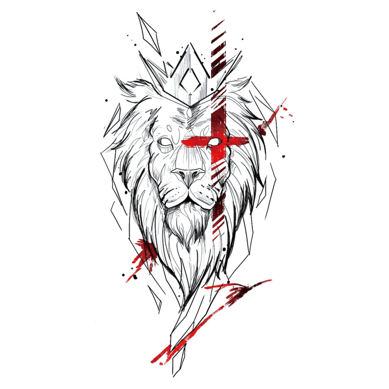 Maturelion Classic Animal Temporary Tattoo Stickers for Men