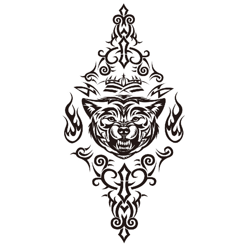 Maturelion Classic Animal Temporary Tattoo Stickers for Men