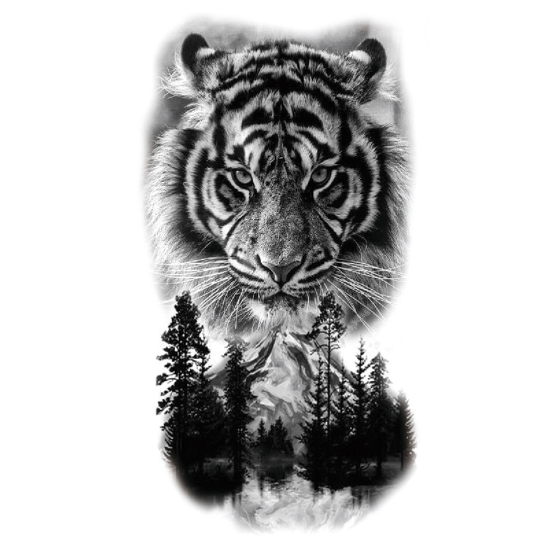 Maturelion Classic Animal Temporary Tattoo Stickers for Men