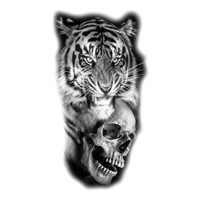 Maturelion Classic Animal Temporary Tattoo Stickers for Men