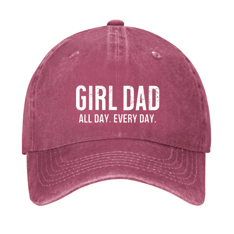 Girl Dad All Day Every Day Cap -Maturelion