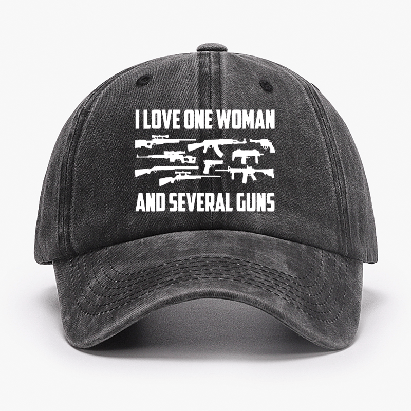I Love One Woman & Several Guns Cap-Maturelion