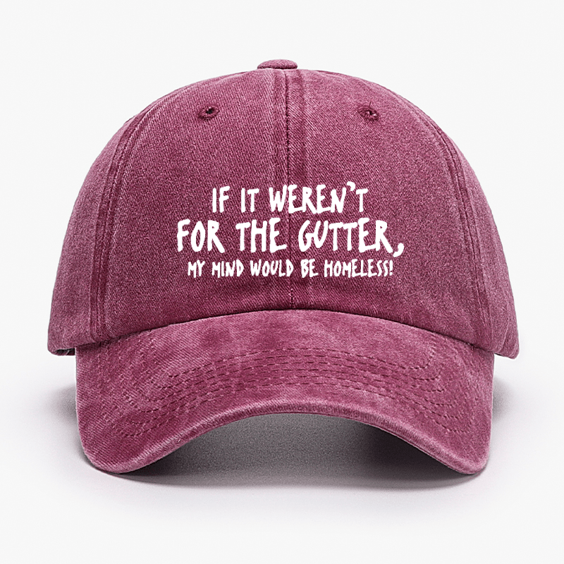 If It Weren't For The Gutter, My Mind Would Be Homeless Cap-Maturelion