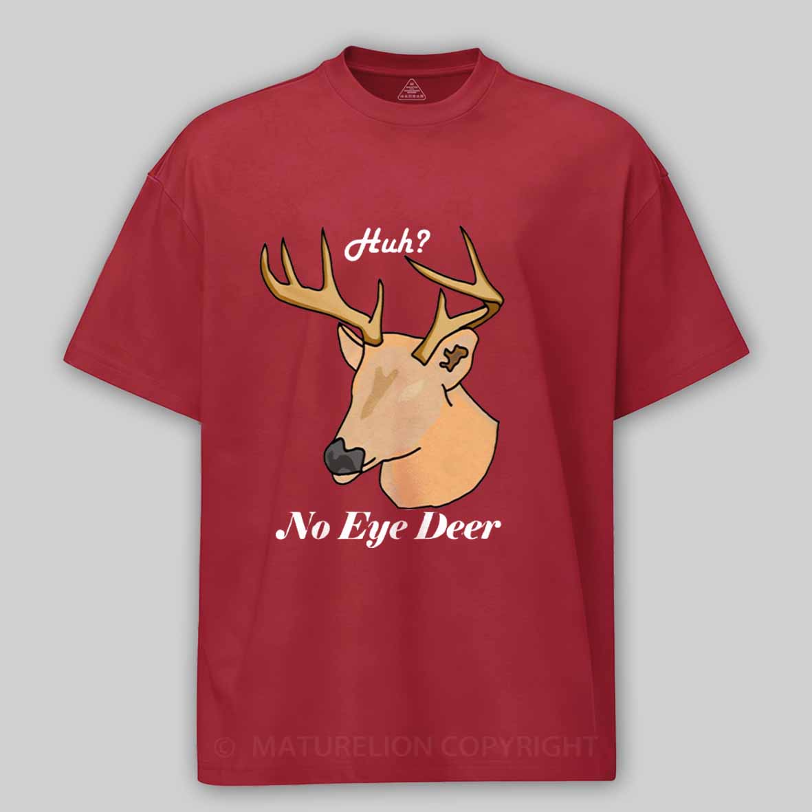 Maturelion No Eye Deer Cotton T-shirt