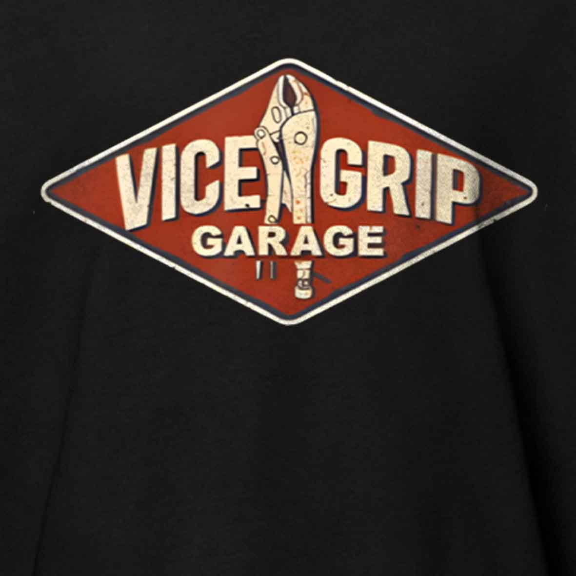 Maturelion Vice Grip Garage Mechanic Dad Joke Handy Grandpa Cotton T-shirt