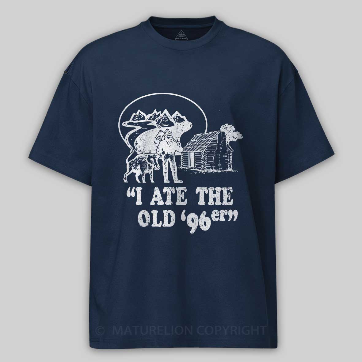 Maturelion Old 96er Funny 80s Cotton T-shirt