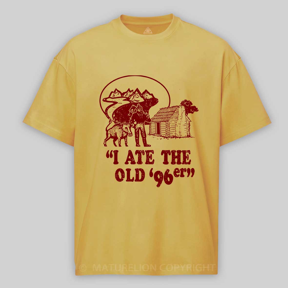 Maturelion Old 96er Funny 80s Cotton T-shirt