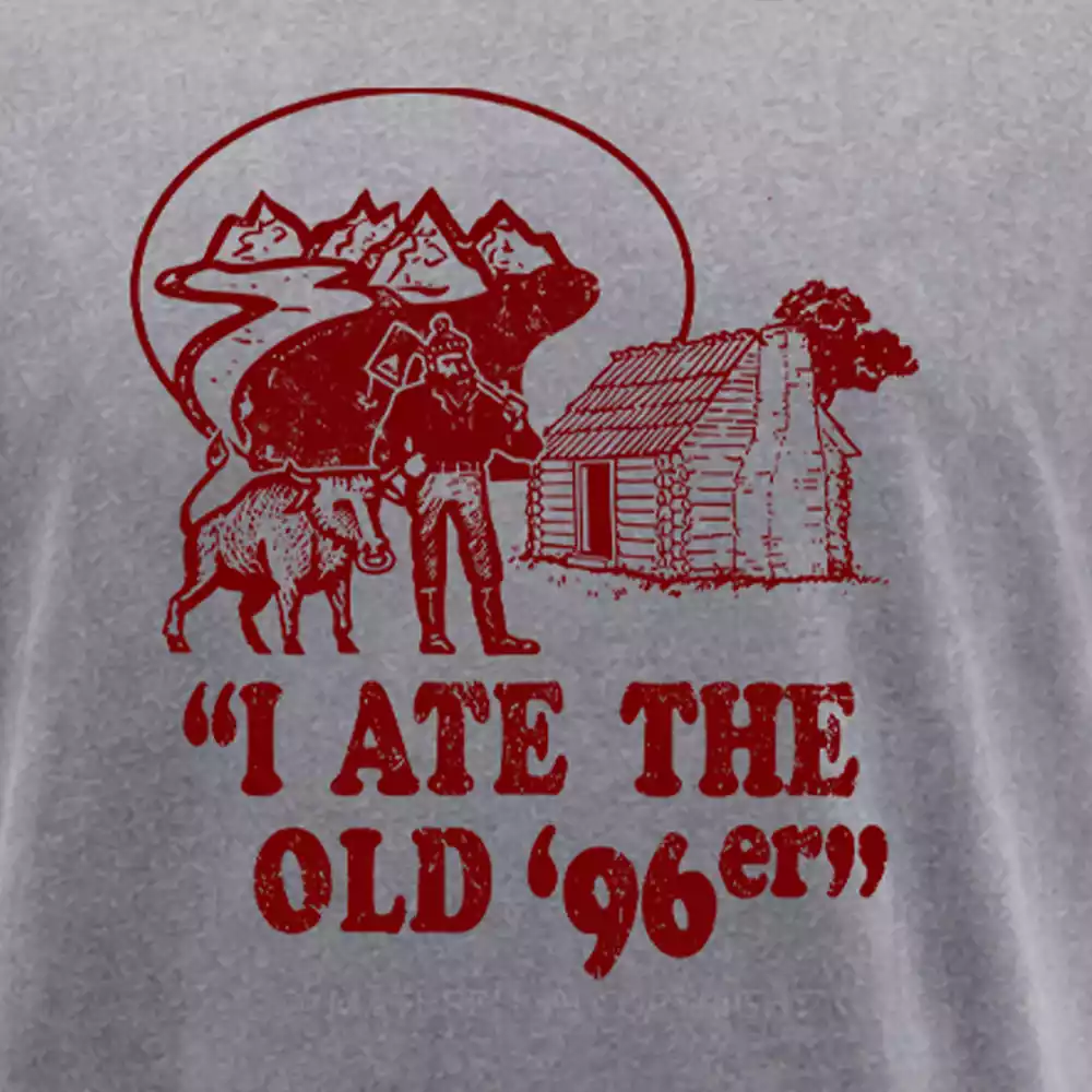 Maturelion Old 96er Funny 80s Washed T-shirt